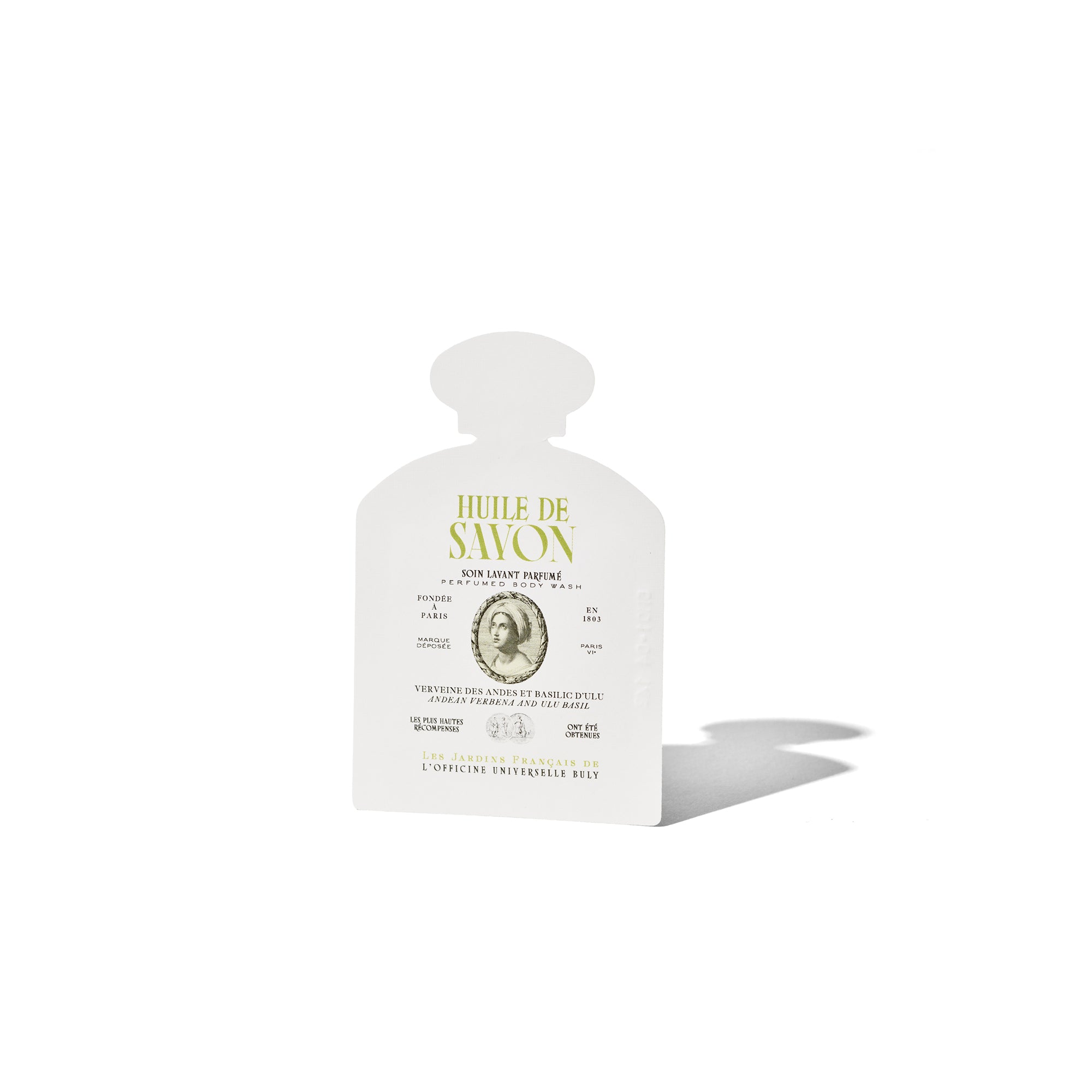 campione Huile de savon Verbena delle Ande e basilico di Ulu