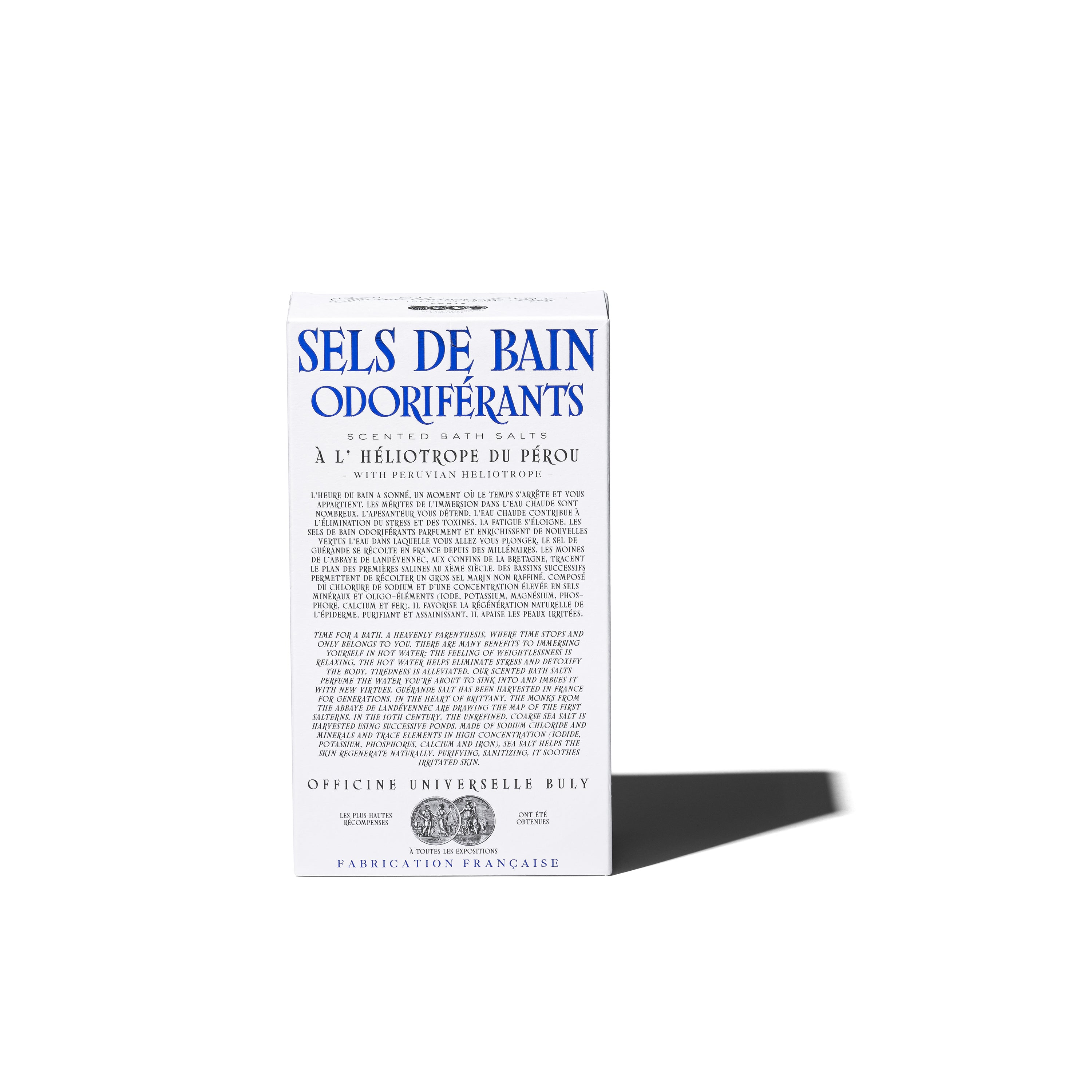 Sels de Bain Odoriférants Héliotrope du Pérou
